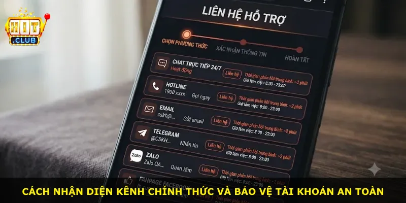 Cách nhận diện kênh chính thức và bảo vệ tài khoản an toàn