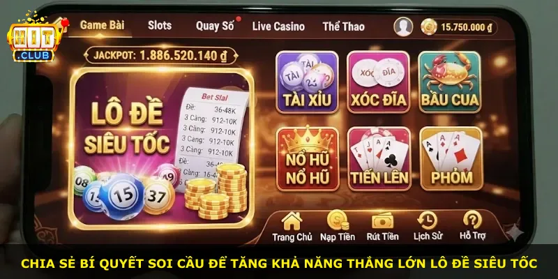 Chia sẻ bí quyết soi cầu để tăng khả năng thắng lớn lô đề siêu tốc