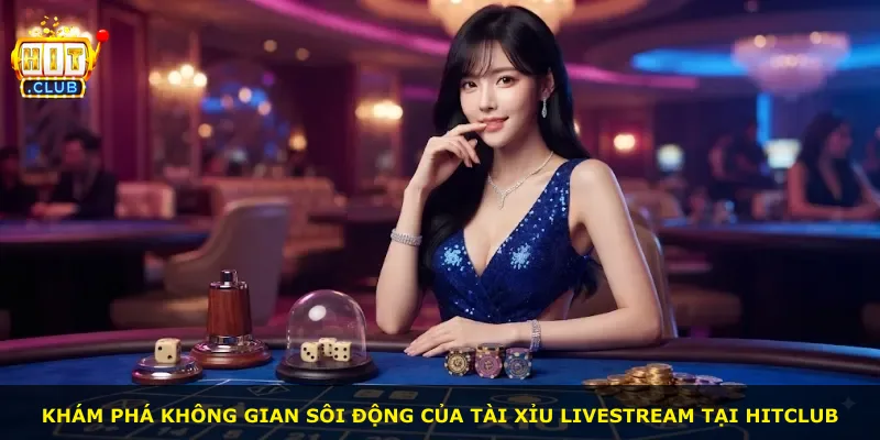 Khám phá không gian sôi động của tài xỉu livestream tại Hitclub