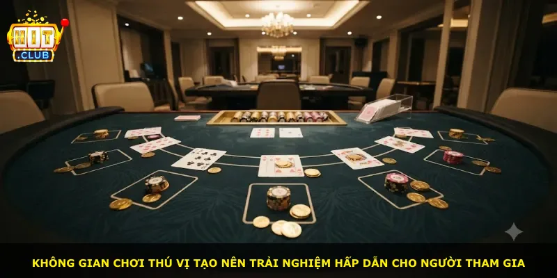 Không gian chơi thú vị tạo nên trải nghiệm hấp dẫn cho người tham gia