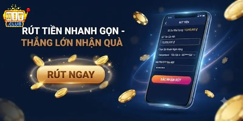 Rút Tiền Hitclub An Toàn, Nhận Tiền Nhanh Chóng Chỉ Trong Vài Bước