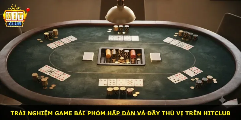 Trải nghiệm game bài phỏm hấp dẫn và đầy thú vị trên Hitclub